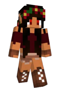 Palhamae Minecraft avatar full body