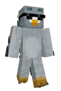 Palomasaurio Minecraft avatar full body