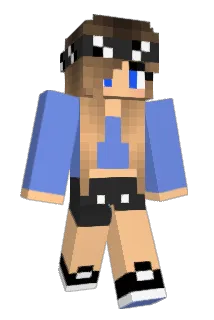 Pamela01 Minecraft avatar full body