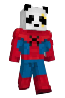 PandaAss Minecraft avatar full body