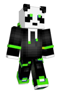 PandaBabee Minecraft avatar full body