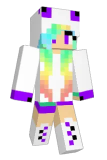 PandaBaby13 Minecraft avatar full body