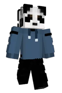 PandaBlink Minecraft avatar full body