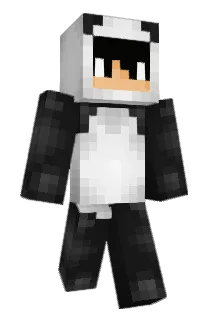 PandaBoi Minecraft avatar full body