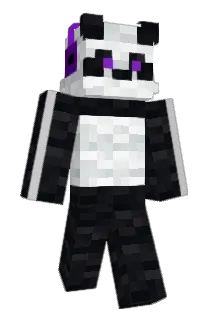 PandaGamer555 Minecraft avatar full body
