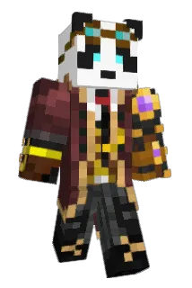 PandaGod1234 Minecraft avatar full body