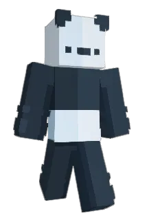 PandaHernandez Minecraft avatar full body