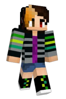 PandaJewel Minecraft avatar full body