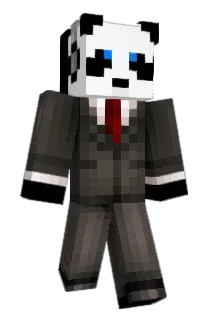 PandaMoga Minecraft avatar full body