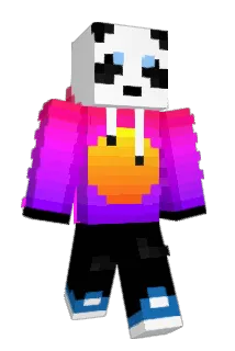 PandaMussy Minecraft avatar full body