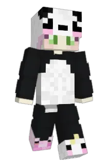 PandaNanamii Minecraft avatar full body