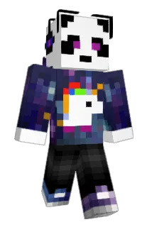PandaP12 Minecraft avatar full body