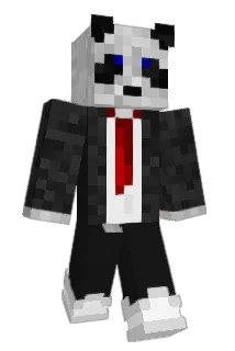 PandaPolsza Minecraft avatar full body