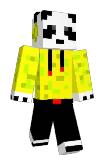 PandaPrivate Minecraft avatar full body