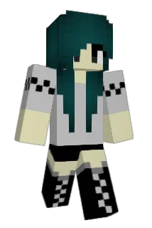 PandaPuffff Minecraft avatar full body