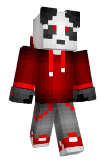 PandaRed999 Minecraft avatar full body