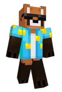 PandaRojoGam Minecraft avatar full body