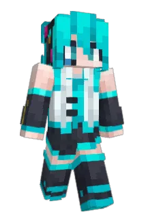 PandaScrub Minecraft avatar full body