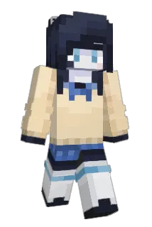 PandaSeifuku Minecraft avatar full body