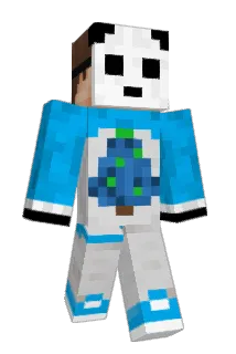 PandaTM Minecraft avatar full body