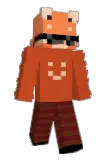 PandaThatsRed Minecraft avatar full body