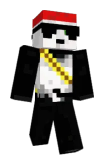 PandaWarrior100 Minecraft avatar full body