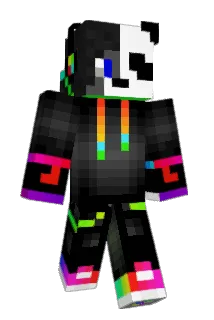PandaWolf_lg Minecraft avatar full body