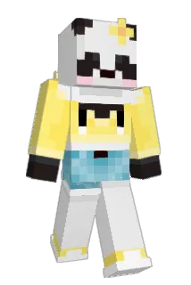 Panda_Amora Minecraft avatar full body