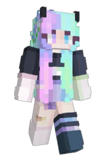 PandaaPuffs Minecraft avatar full body