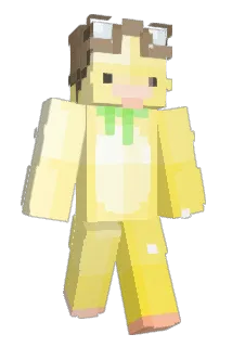 Pandachine Minecraft avatar full body