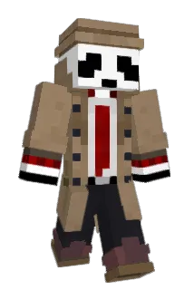 Pandada3 Minecraft avatar full body