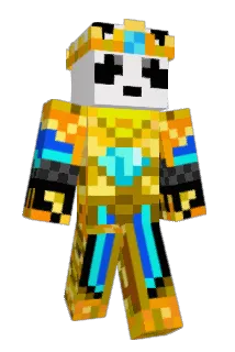 Pandaking1d Minecraft avatar full body