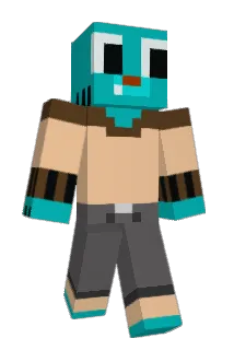Pandamote Minecraft avatar full body