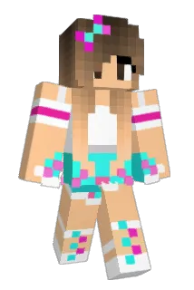 Pandapopcute Minecraft avatar full body