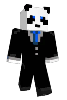 Pandapost Minecraft avatar full body