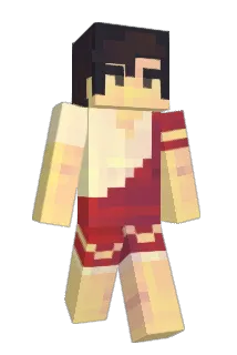 Pandareus Minecraft avatar full body