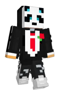 PandasTasteGood Minecraft avatar full body