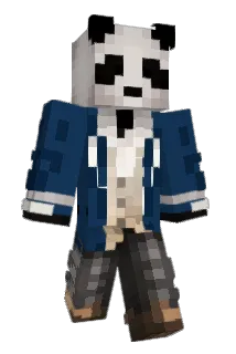 Pandavinci Minecraft avatar full body