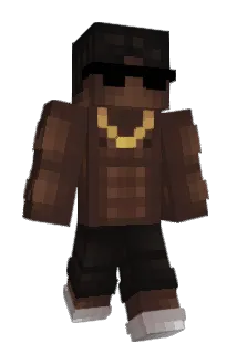 Pandillero Minecraft avatar full body