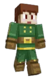 Pandroc Minecraft avatar full body