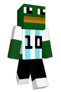 Pandutu Minecraft avatar full body