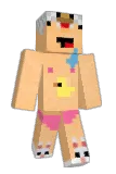 PangPig Minecraft avatar full body