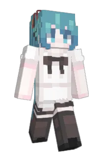 PangiePeaches Minecraft avatar full body