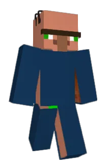 PanikNick Minecraft avatar full body