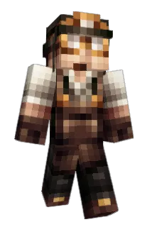Pannoid Minecraft avatar full body