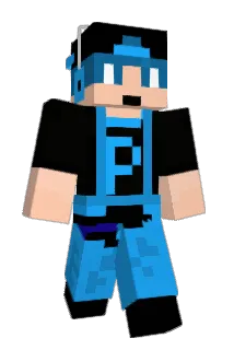 Panta_blue Minecraft avatar full body