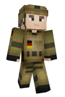 Panzerkraftwagen Minecraft avatar full body