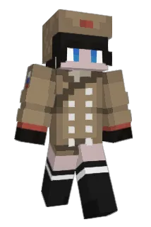 Panzermiku Minecraft avatar full body