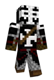 Panzrmandan Minecraft avatar full body