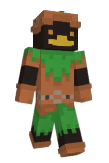 PapaBollozos Minecraft avatar full body